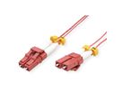 ROLINE FO SLIM Jumper Cable 50/125µm OM4, LSOH, LC/LC, OD 1.2mm, violet, 10 m