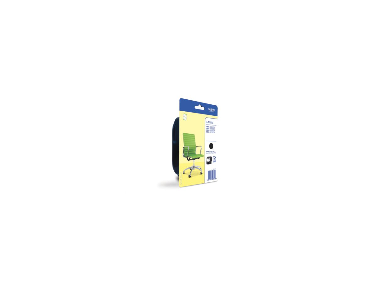 Brother LC-229XLBKBP inktcartridge Original Zwart 1 stuk(s)