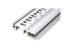 SCHROFF horizontaal railfront, type H-KD, zwaar, korte lip, 84 PK