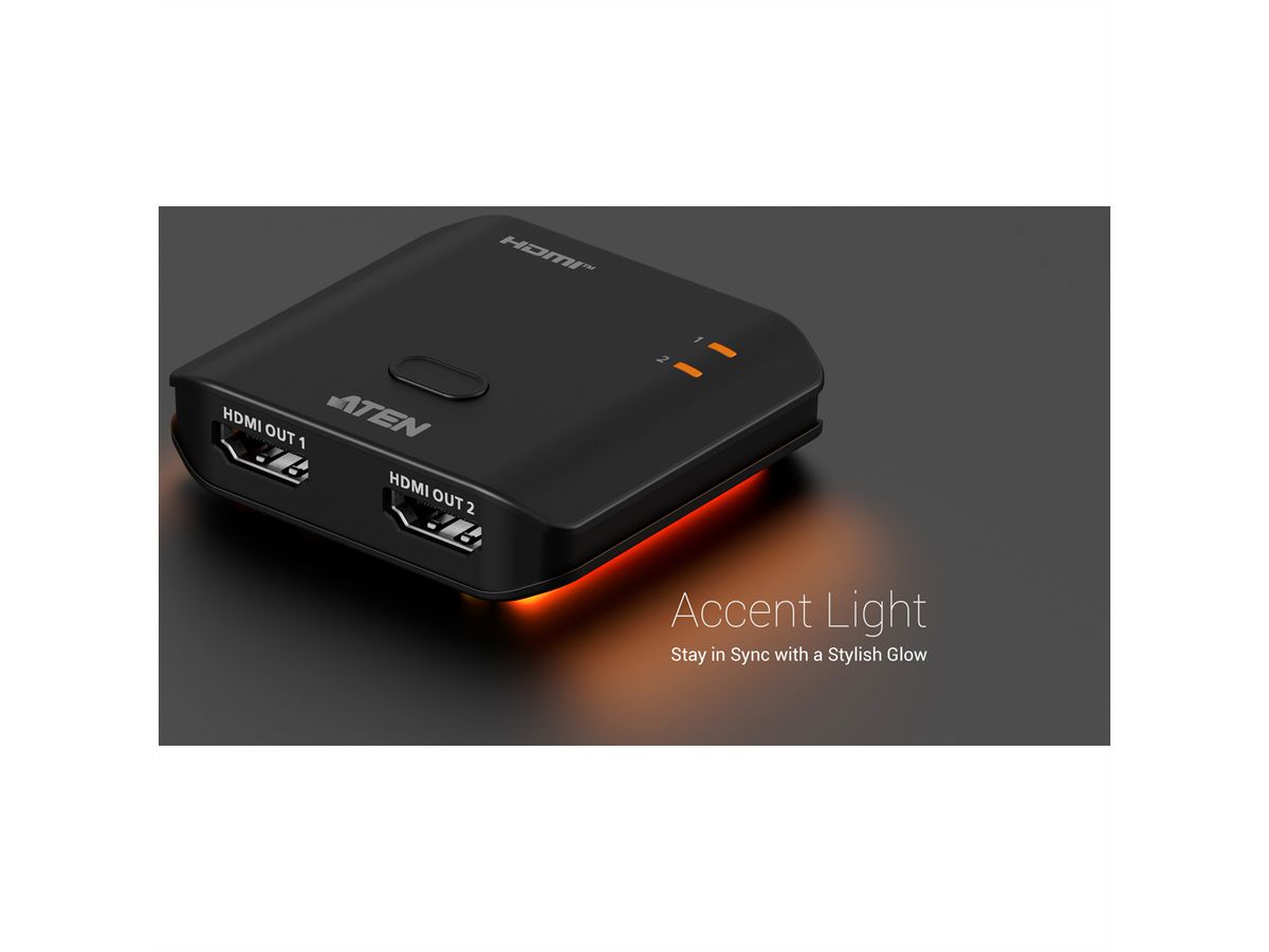 ATEN VS4812 2-Port True 4K HDMI Splitter