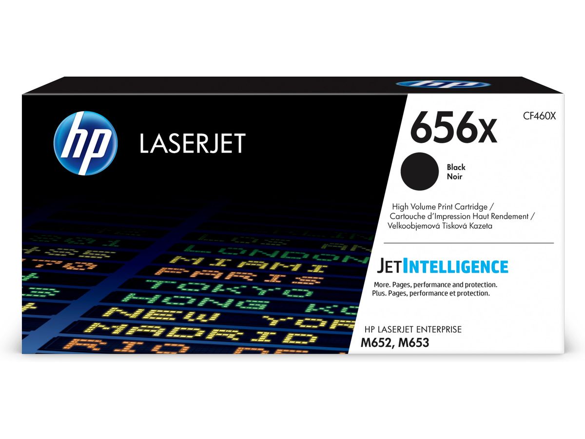 HP 656X High Yield Black Original LaserJet Toner Cartridge