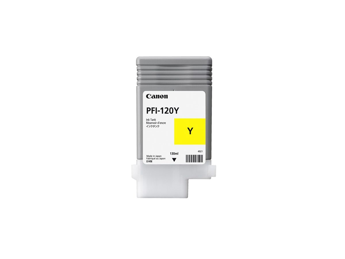 Canon PFI-120Y inktcartridge 1 stuk(s) Origineel Geel