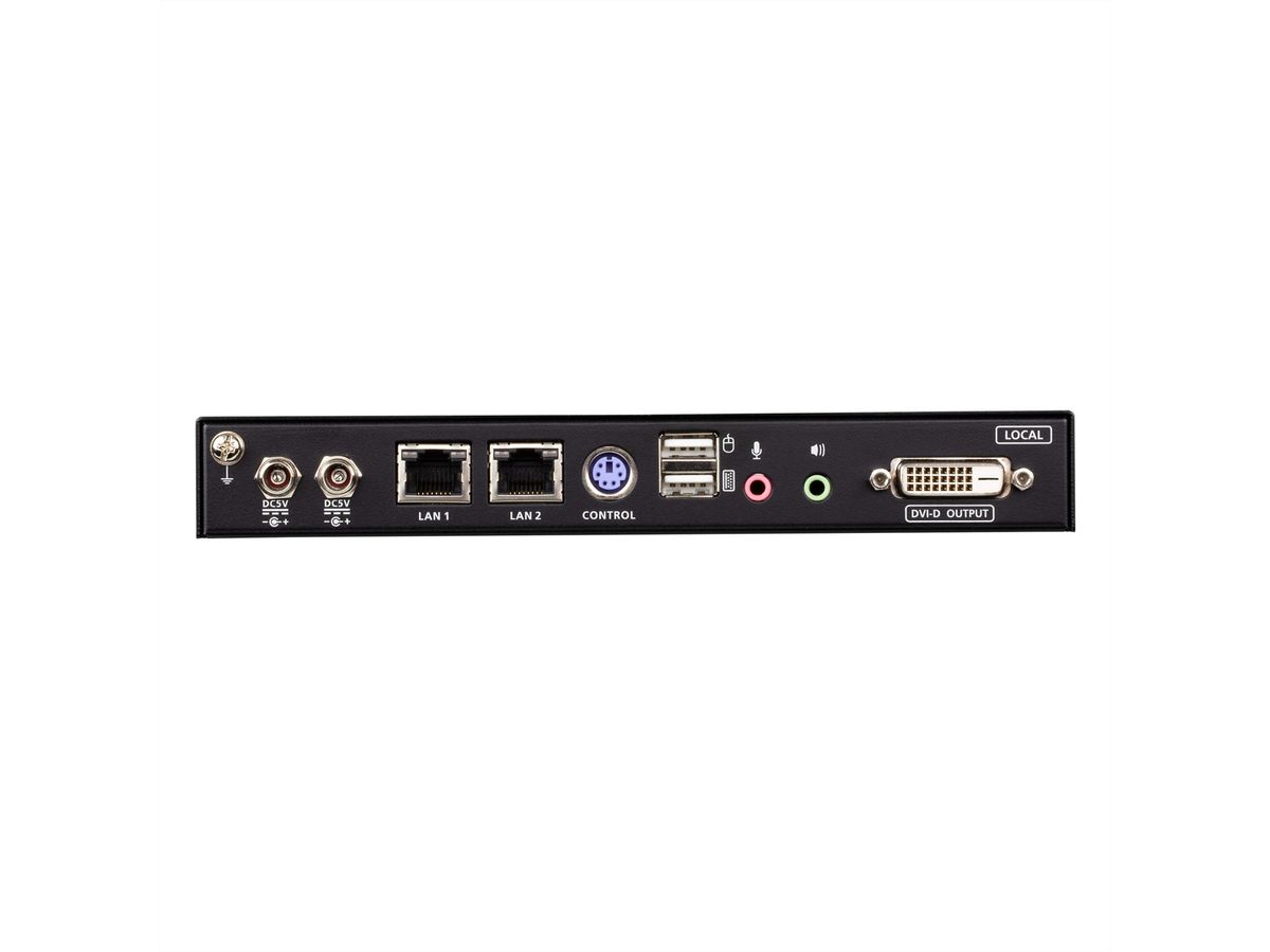 ATEN CN9600 1-lokale-externe gedeelde toegang Enkele poort DVI KVM over IP-switch