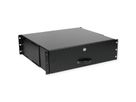 ROLINE 19-inch keyboard drawer 3 U, 400 T lockable black