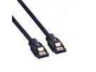 ROLINE Internal SATA 6.0 Gbit/s Cable with Latch, 0.5 m