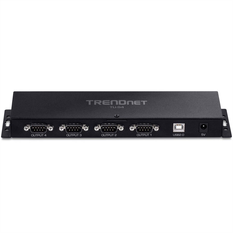 TRENDnet TU-S4 USB naar seriële adapter, 4 poorten RS232