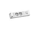 BACHMANN CONI 2xCEE7/3 1xUSB A/C 22W 0.2m GST18 RAL9010