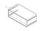 SCHROFF RatiopacPRO EMC Shielding Kit, Side Panel to Cover Plate, 435 mm