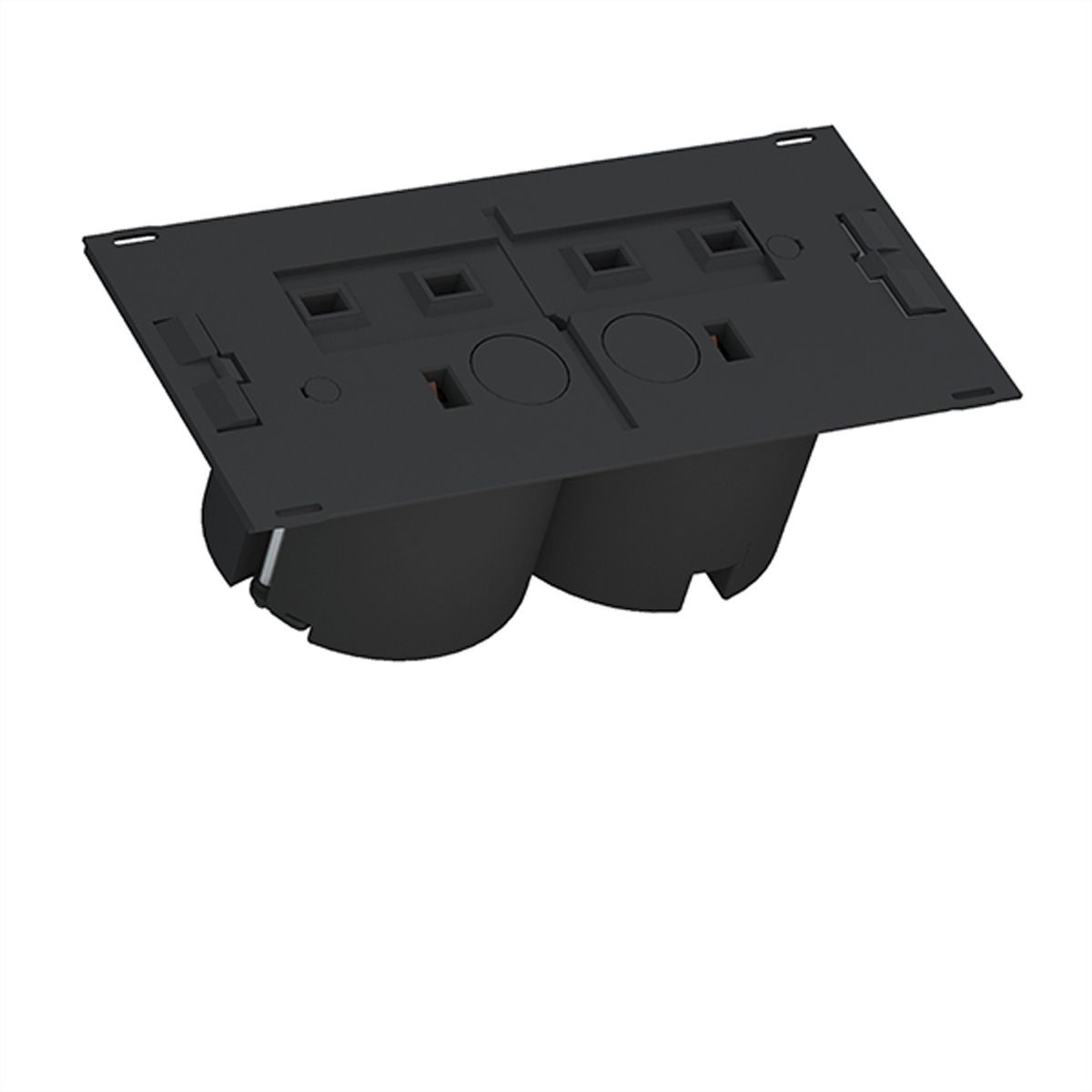 BACHMANN DUE 2xUK Power 2.0m, United Kingdom, black, 2 m
