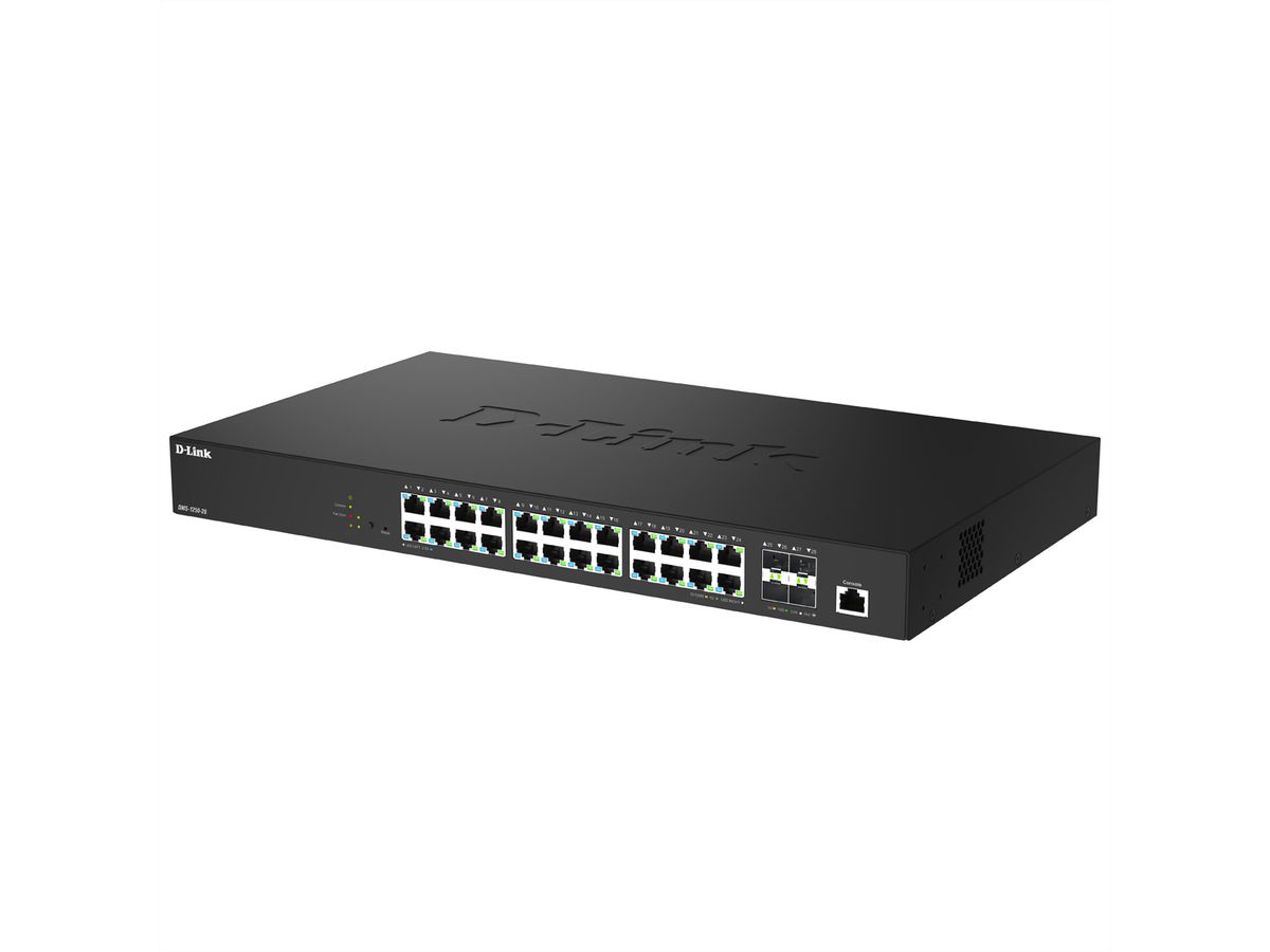 D-Link DMS-1250-28/E 28-Port Switch Multi-Gigabit Smart Managed