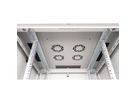 ROLINE 19-inch netwerkkast Basic 22 U, 800x800 BxD Glazen deur grijs