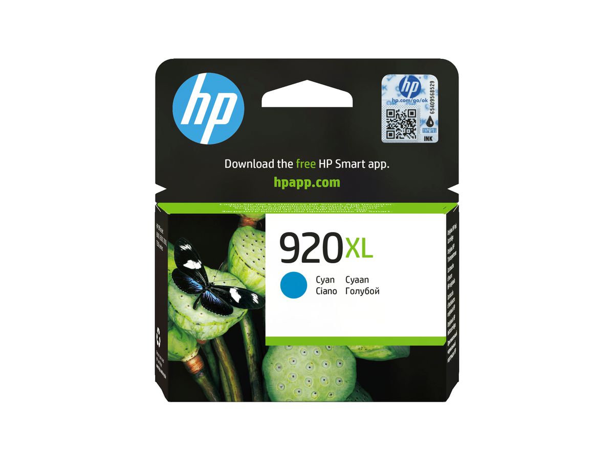 HP 920XL originele high-capacity cyaan inktcartridge