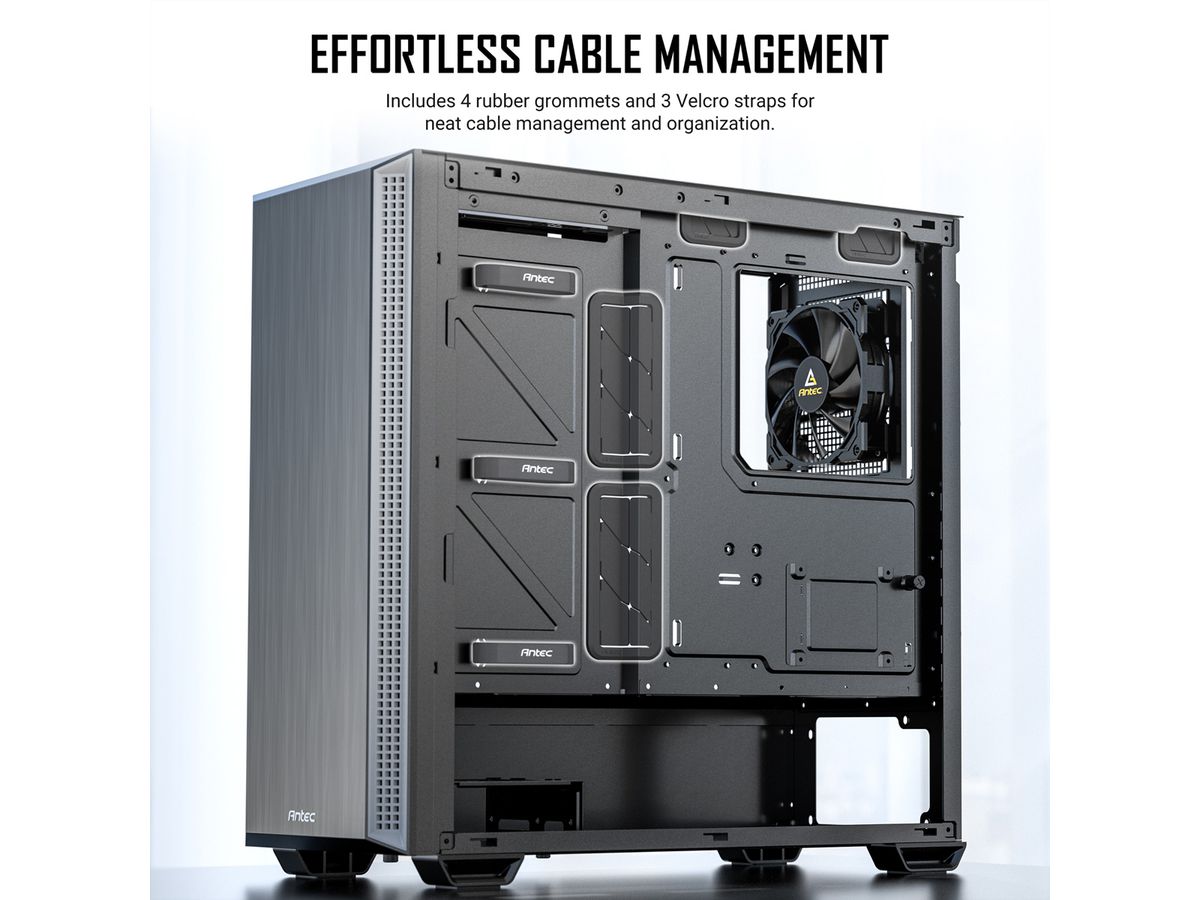 ANTEC Performance P7S Mid-Tower ATX, M-ATX and ITX PC Case, silver