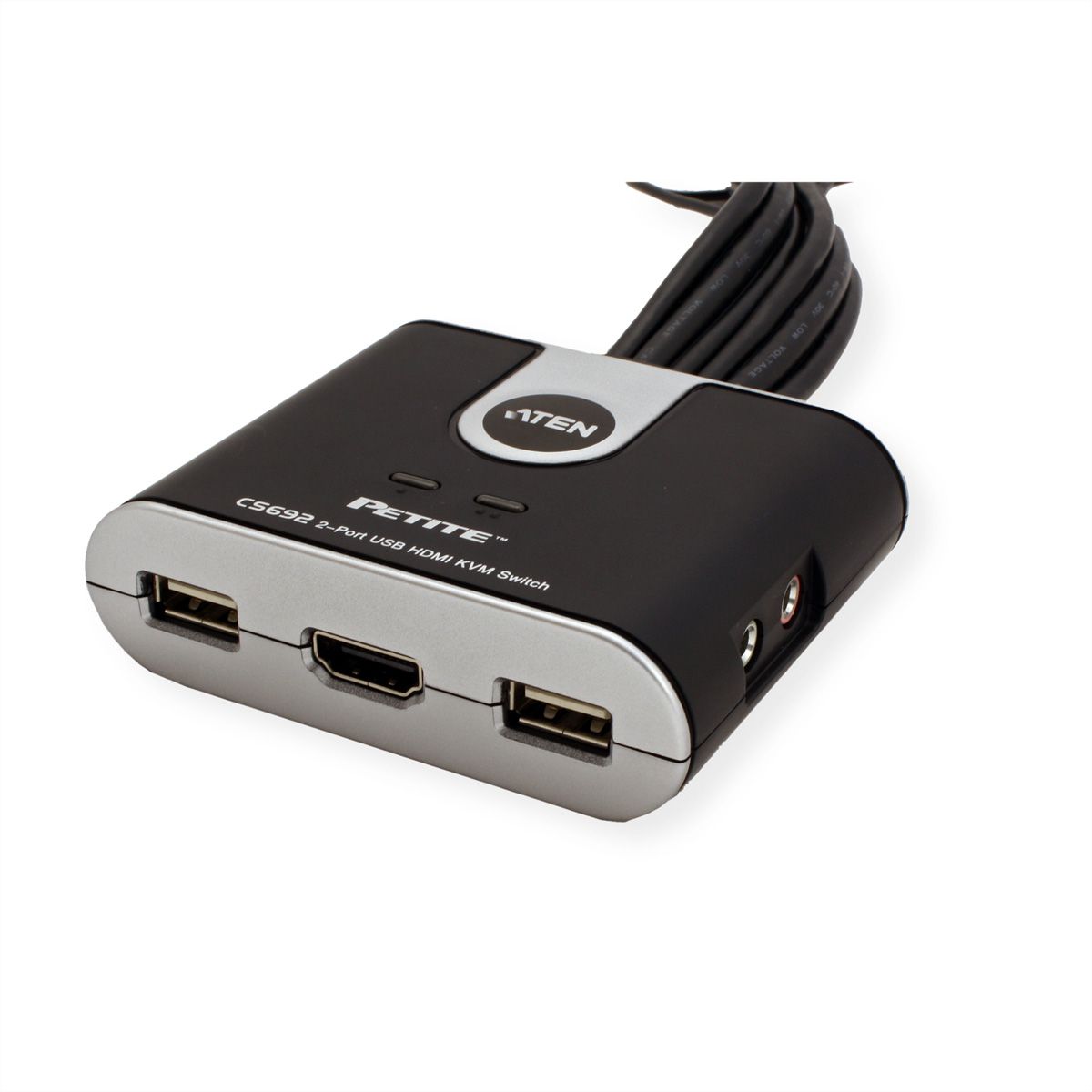 ATEN CS692 KVM switch, USB, HDMI, audio, 2 poorts