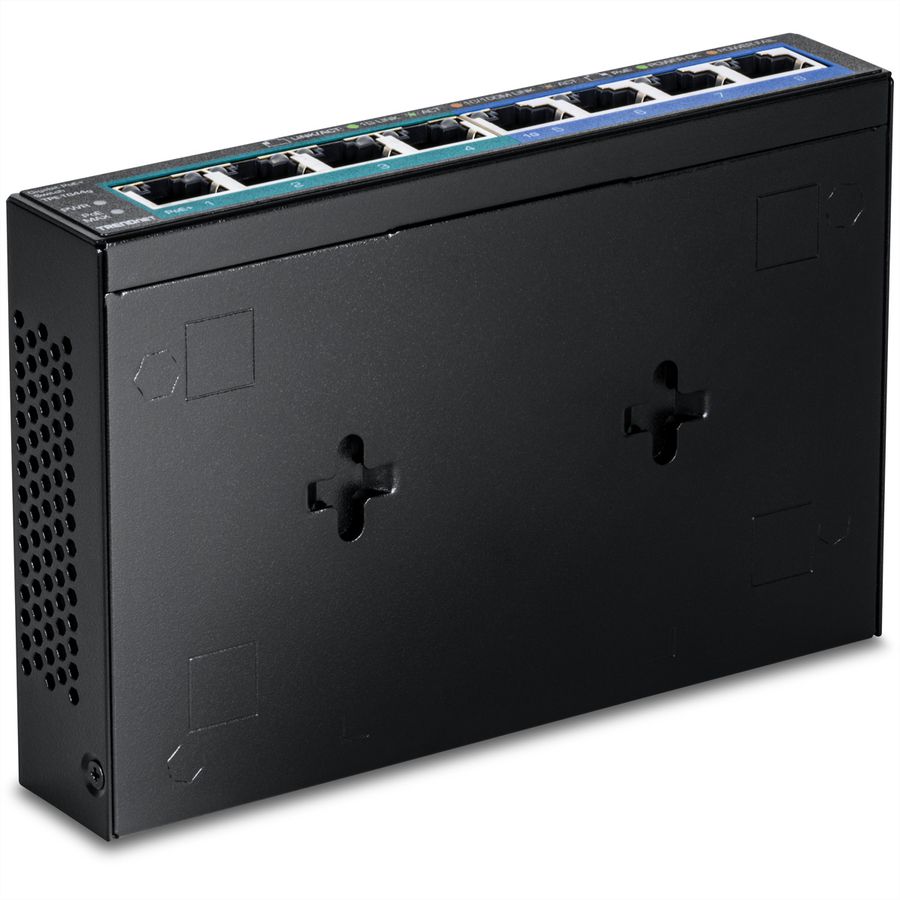 TRENDnet TPE-TG44g 8-poorts PoE-switch GREENnet Gigabit, 4 PoE, 4 Non-PoE