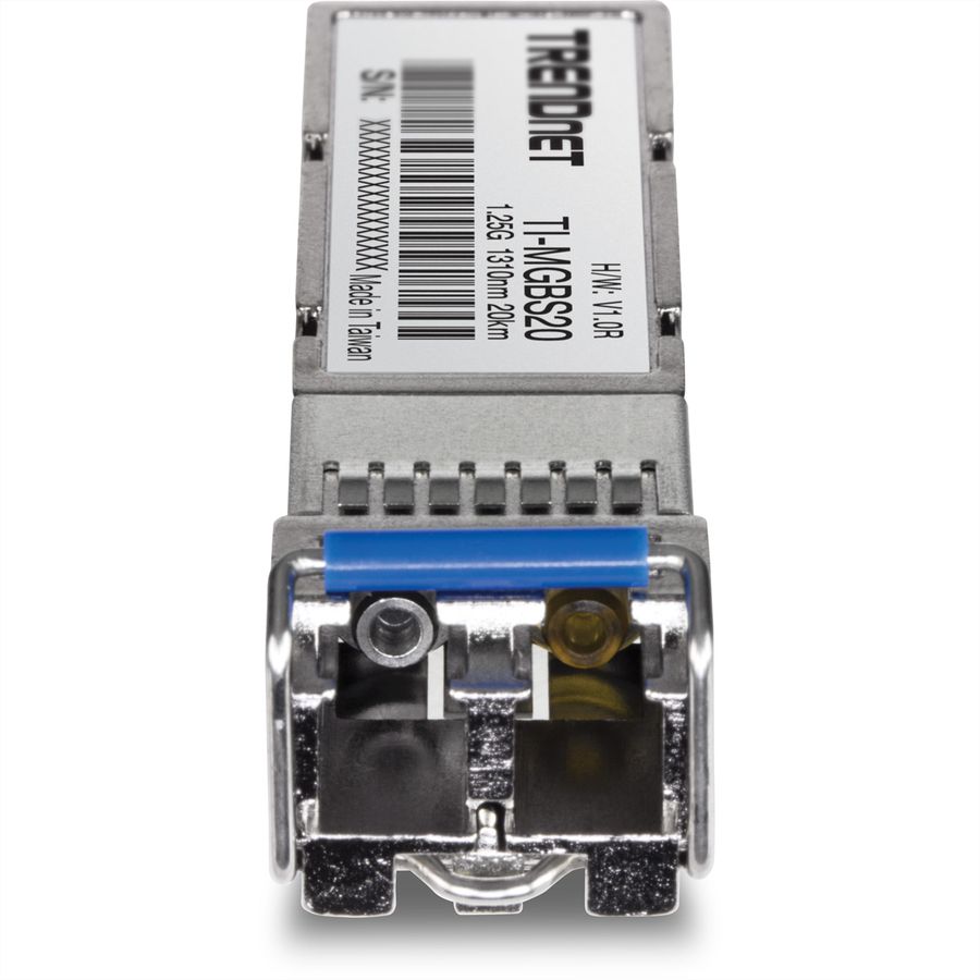 TRENDnet TI-MGBS20 Industriële Mini-GBIC Single-Mode LC Module 20KM