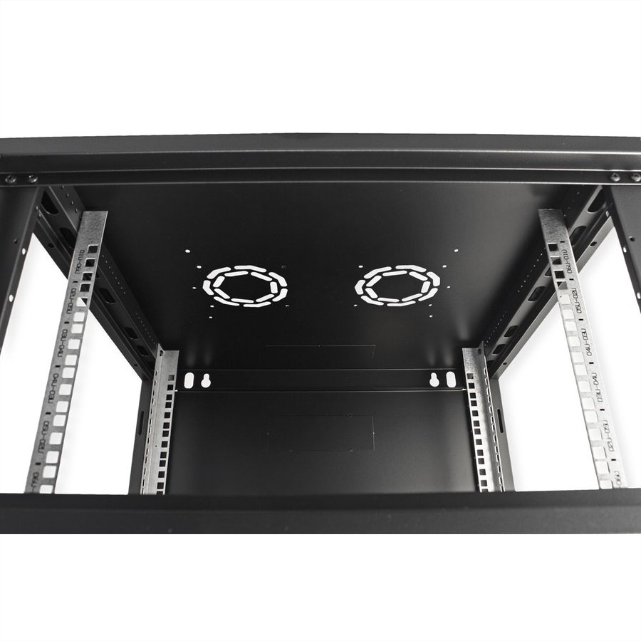 ROLINE 19-inch wandbehuizing Basic Plus 6U , 600x600 BxD zwart