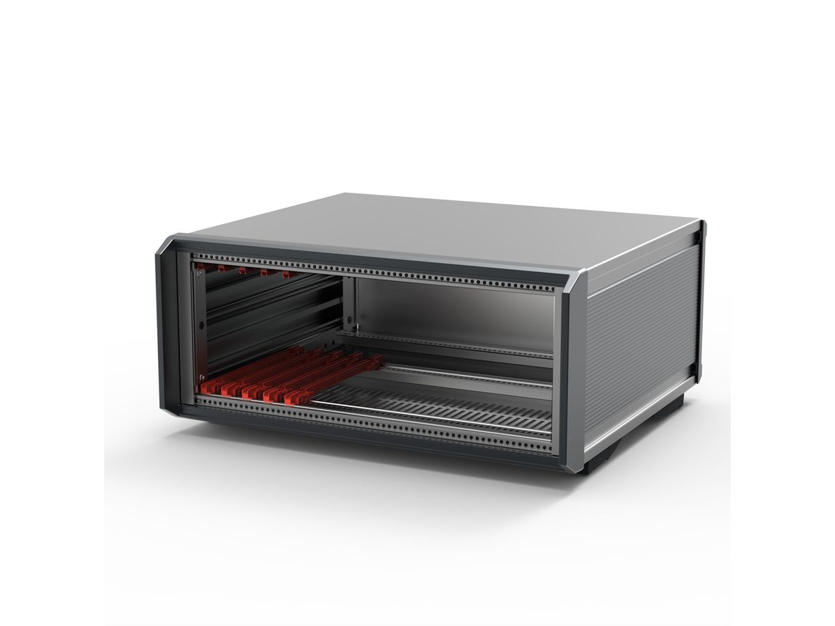 SCHROFF PropacPRO Complete Desktop Case, Shielded, 3 U, 63 HP, 326 mm
