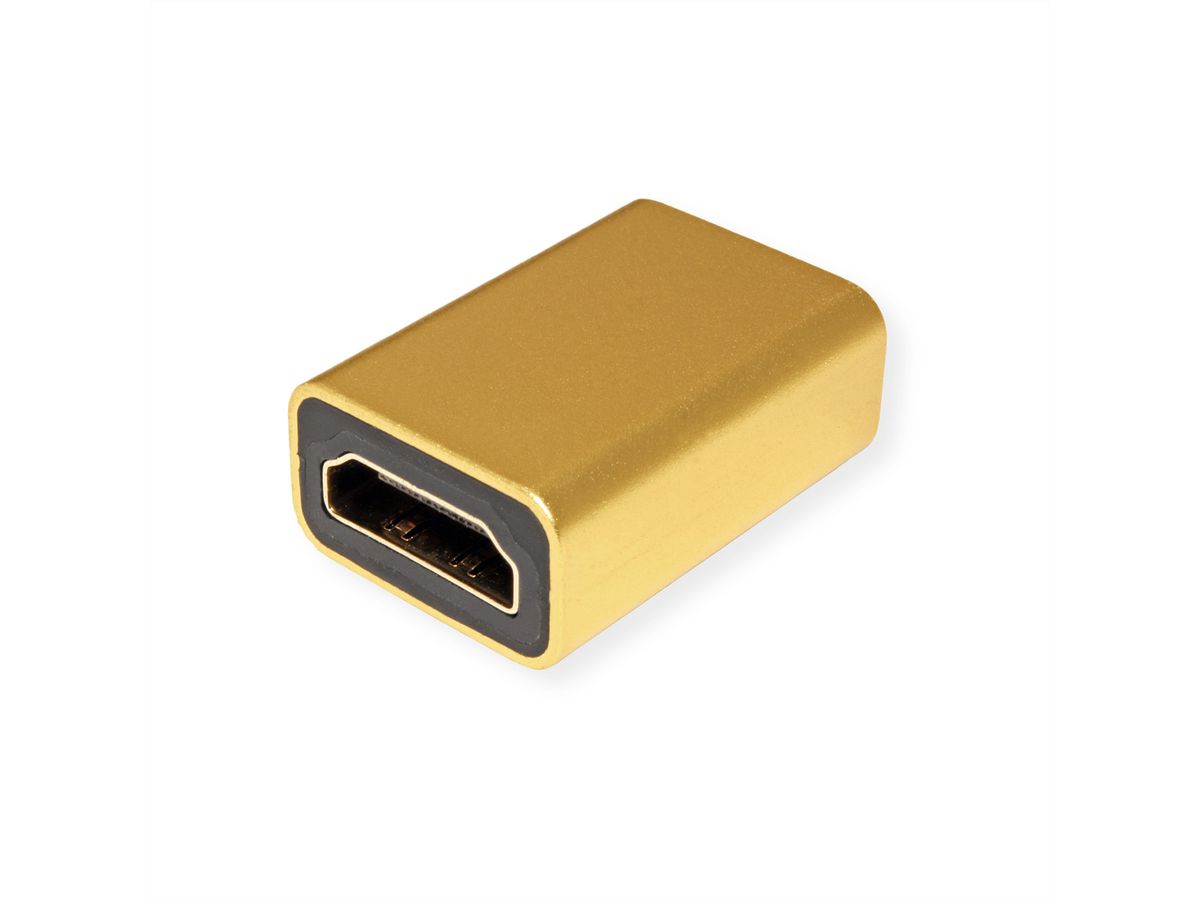ROLINE GOLD HDMI Adapter, HDMI F - HDMI F
