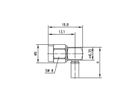 TELEGÄRTNER SMA Angle Plug Crimp, G8 (RD-316)