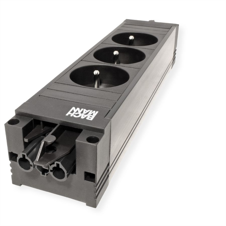 BACHMANN STEP BASE 3xUTE GST18, black