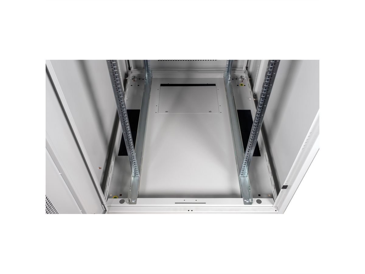 ROLINE 19-inch Server Cabinet Basic 42 U, 800x1000 WxD perforated grey