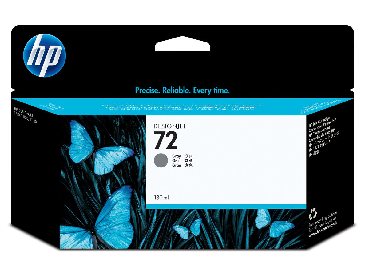 HP 72 130-ml Gray Ink Cartridge