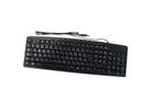 ROLINE Multimedia Tastatur, USB, schwarz