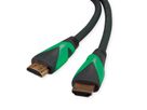 ROLINE GREEN ATC 8K HDMI Ultra HD Kabel met Ethernet, M/M, zwart, 3 m