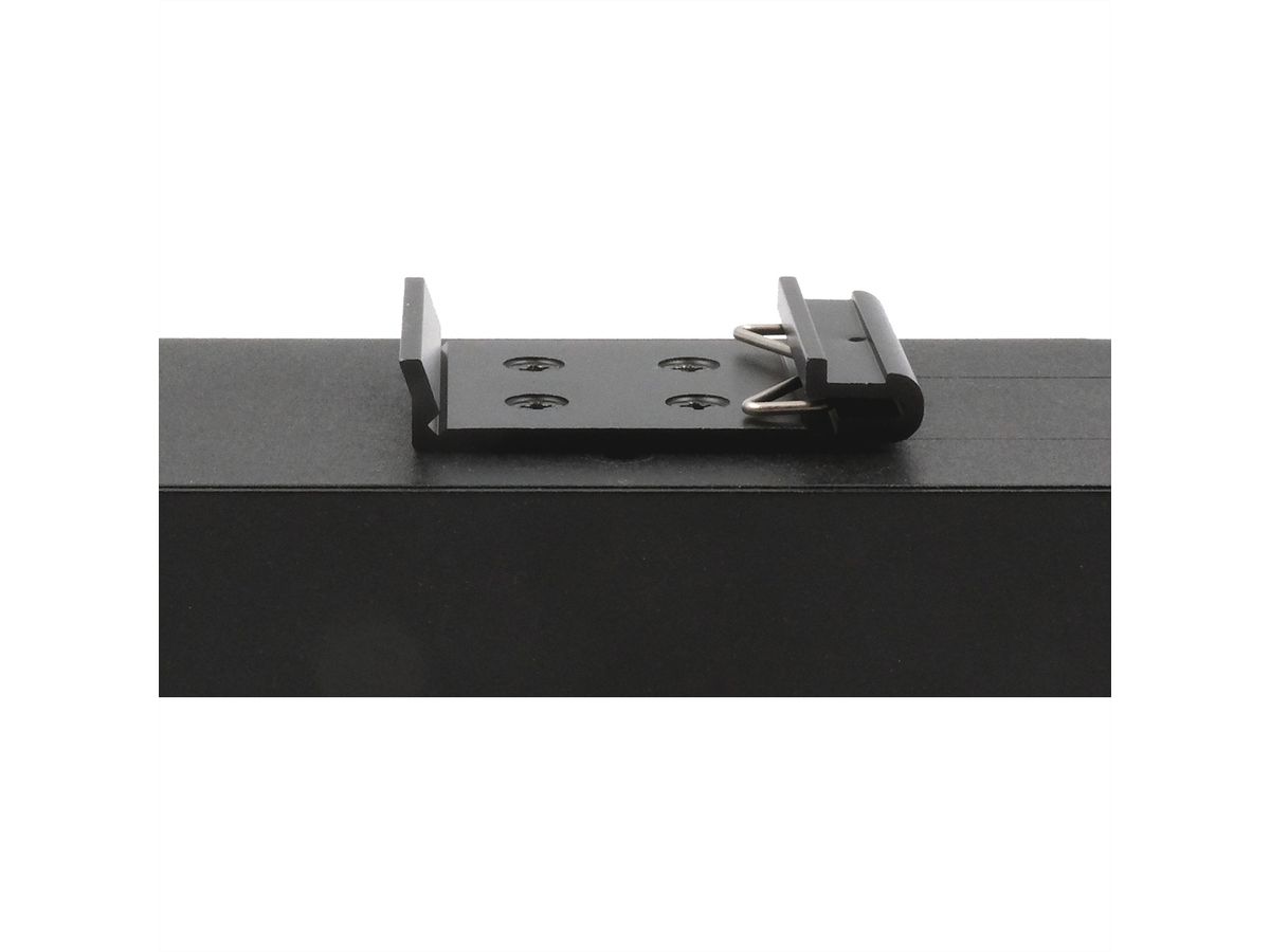 EXSYS EX-11230HMS 10-poorts USB 3.2 Gen 1 HUB Din-Rail Kit en wand VIA VL811+ Chipset