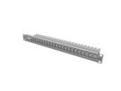 EasyLan preLink / fixLink paneel 19'' 1HE, 24x Keystone aansluitingen