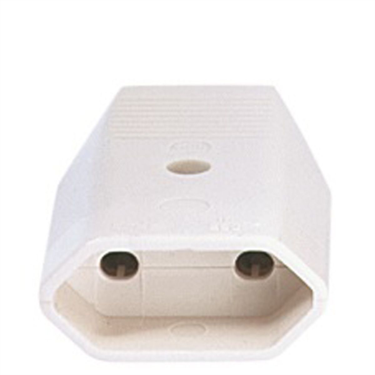 BACHMANN Euro flat coupling 2.5A/250VAC, Mounting, white