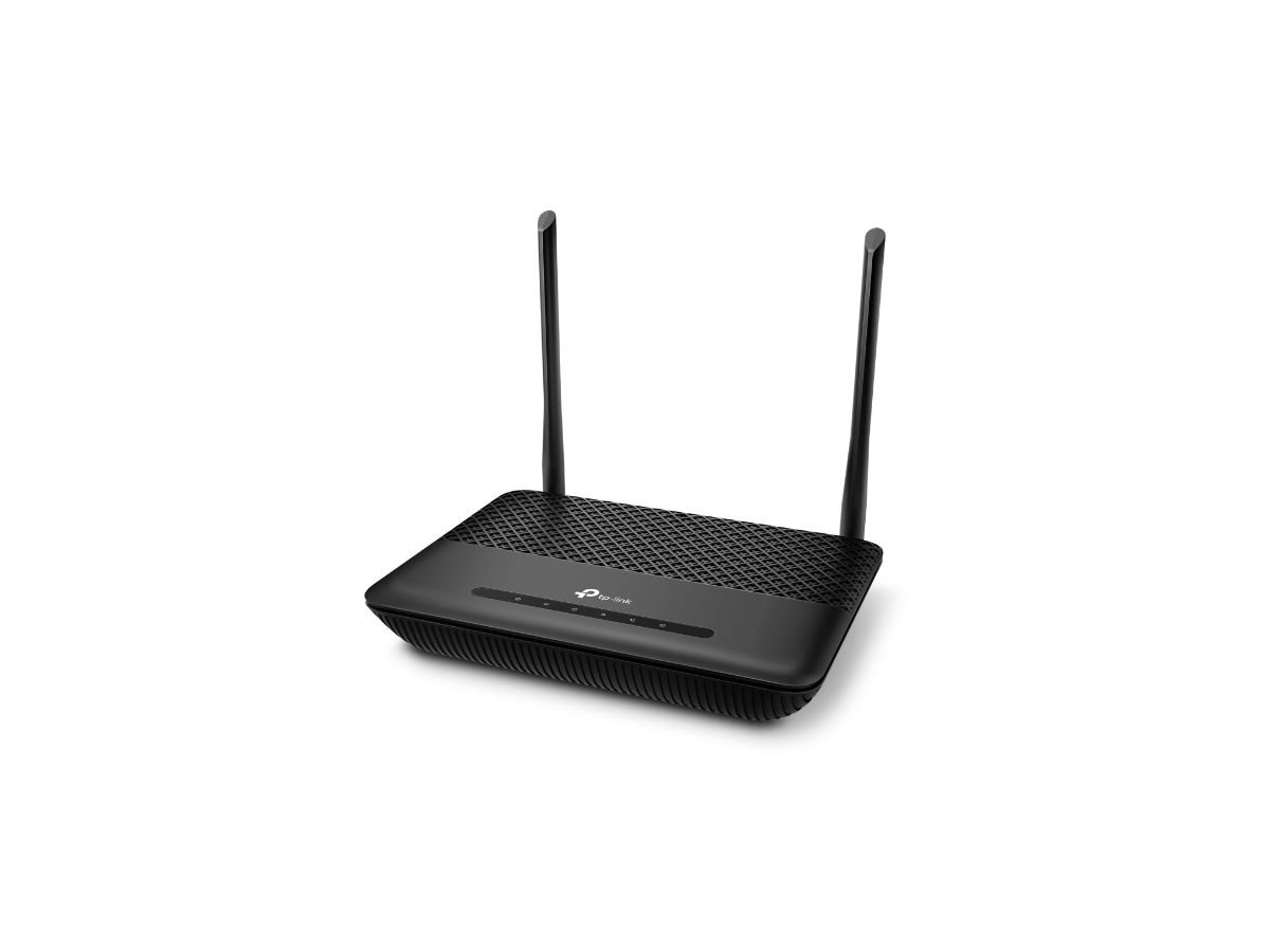 TP-Link TD-W9960V draadloze router Gigabit Ethernet Single-band (2.4 GHz) Zwart