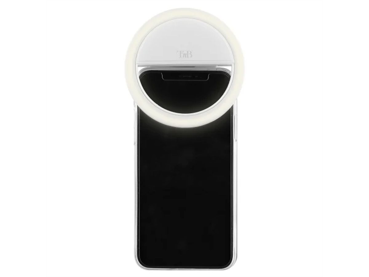 T'nB Influence LED Ring Clip für Smartphone, 6500K,125 mAh Akku