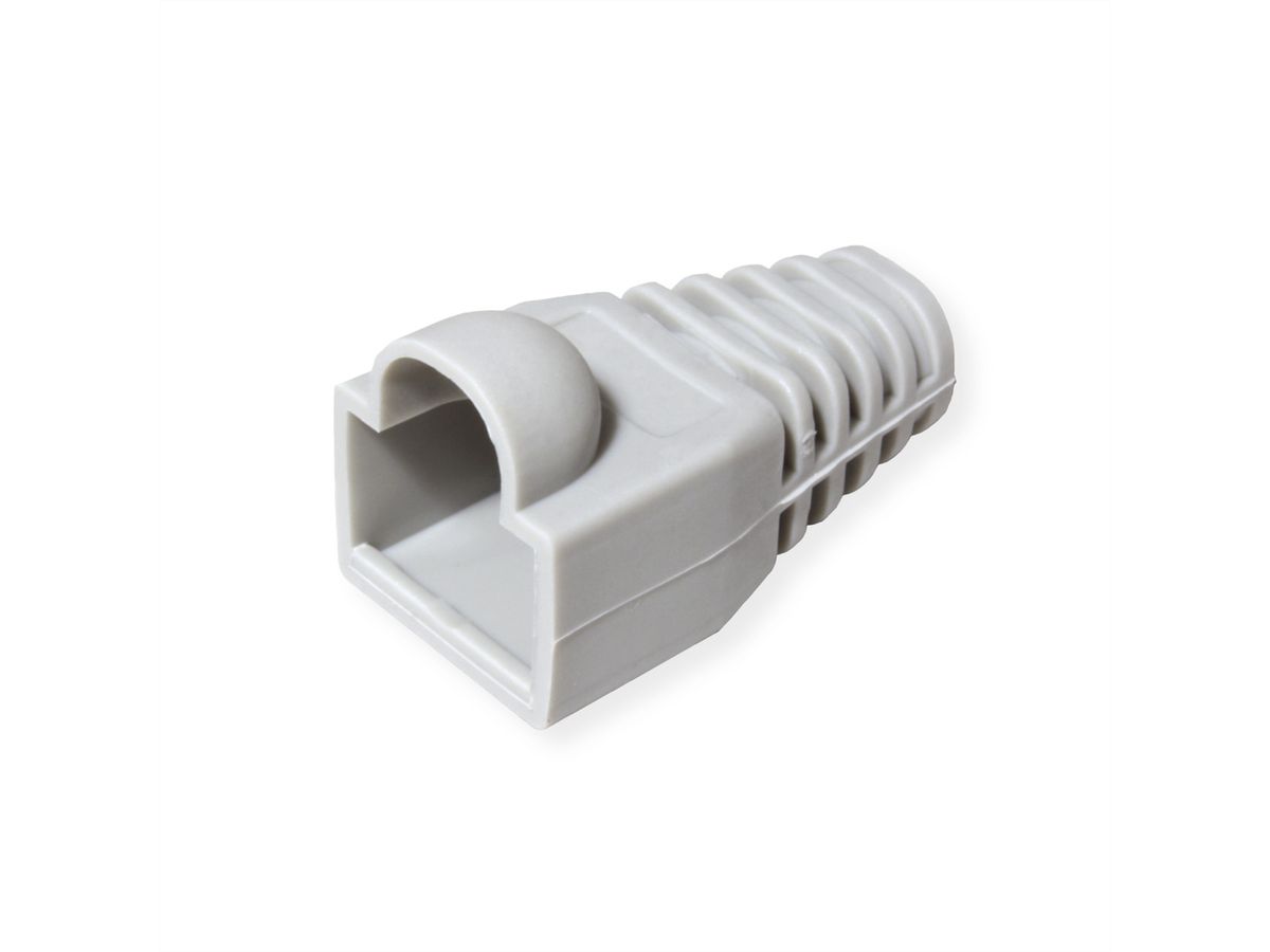 VALUE Tulle voor RJ45 connector, 10 stuks, grijs