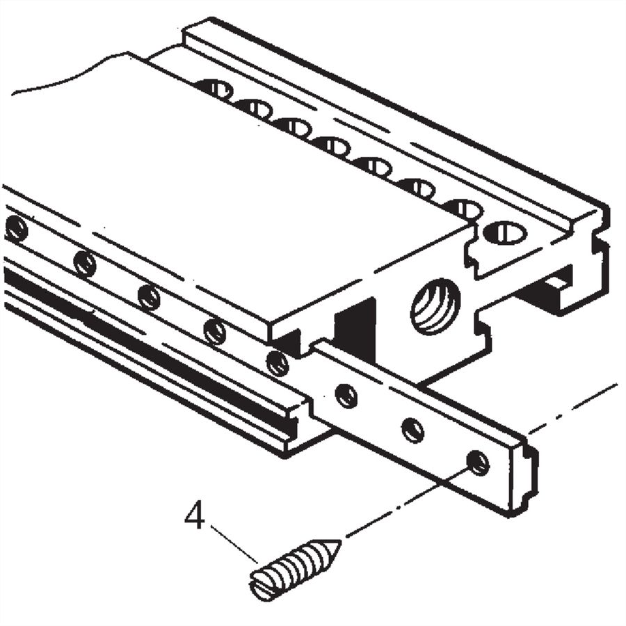 SCHROFF Stelschroef, staal vernikkeld, M3.0 x 8