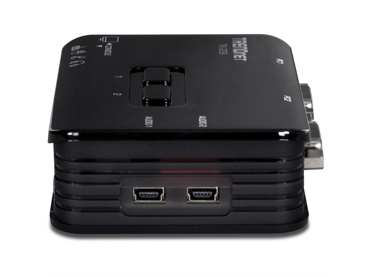 TRENDnet TK-209K KVM-switch 2-poorts USB-kit met audio