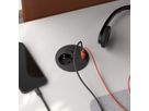 BACHMANN LOOP IN CHARGE CEE7/3 USB-A/C 22W, Zuleitung 2,0m H05VV-F3G1,5mm² Durchfrg.