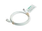 ROLINE GREEN F/UTP DataCenter Patchkabel Cat.6A (Class EA), LSOH, extra dun, grijs, 0,3 m