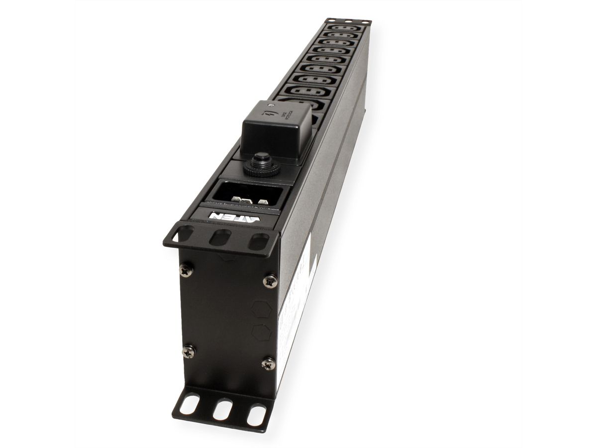 ATEN PE0218SG 1HE 16A 18-poorts basis PDU met overspanningsbeveiliging