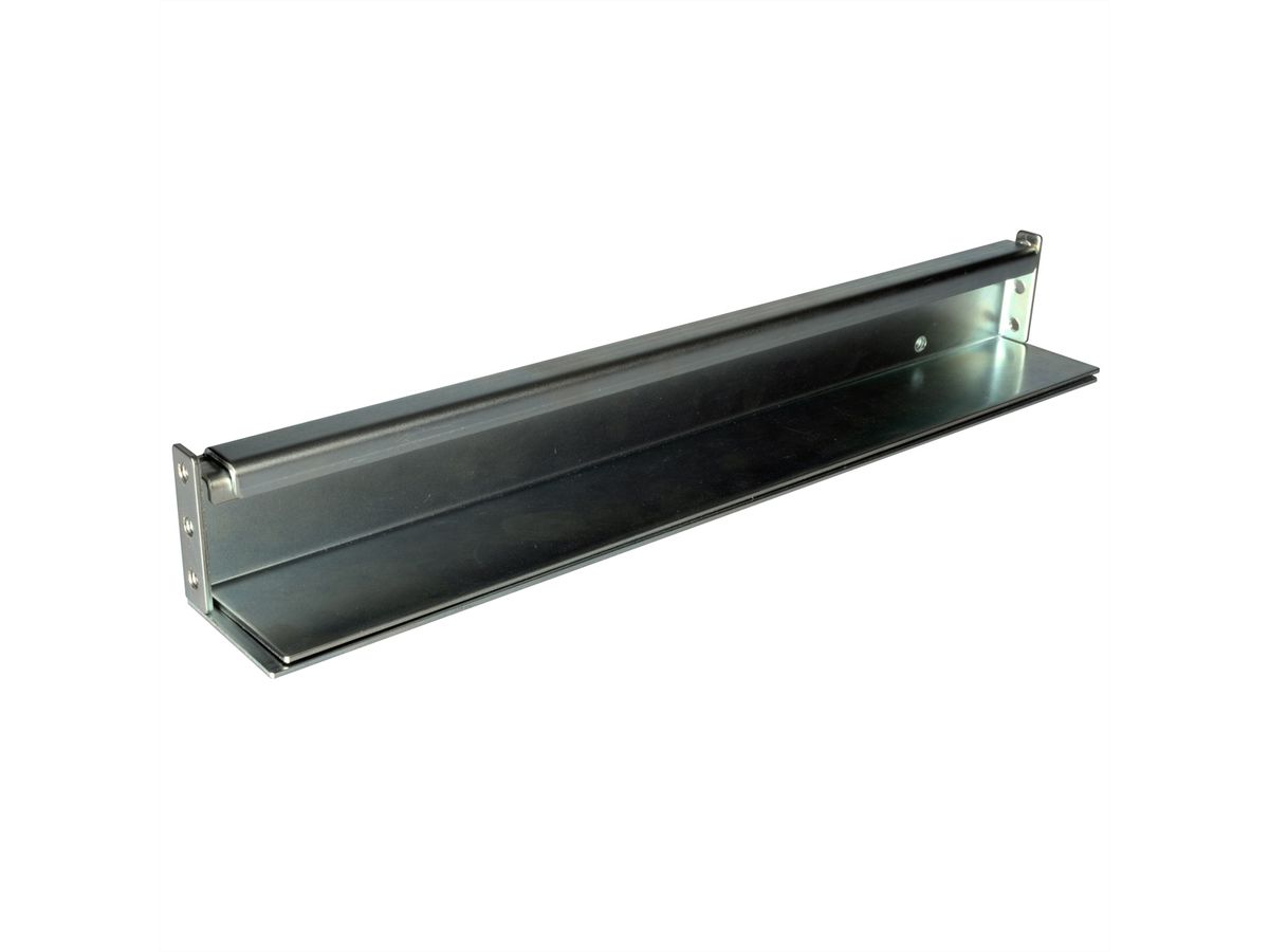 ROLINE slide rail set variable depth, 350 to 600mm incl mounting material