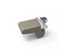 SCHROFF Extractor Handle Key Form 1, Top, Grey