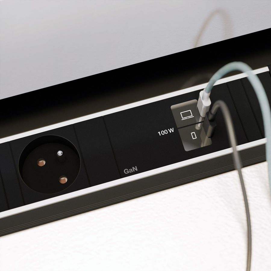 BACHMANN CONFERENCEF M 1xUTE, 1xUSB C/C 100W