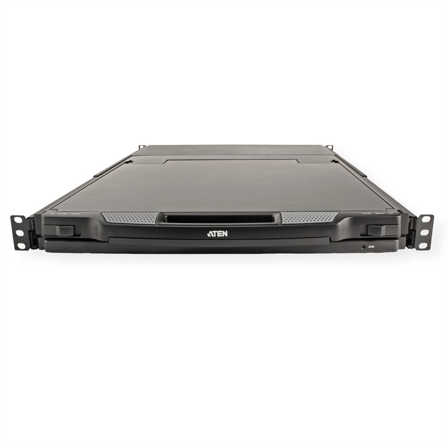 ATEN CL1308N KVM-Switch, 48cm TFT, VGA, PS/2-USB, 8 Port, IT-Layout