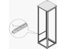 SCHROFF Varistar Cable Support Rail for Cabinet Depth, RAL 7021, 800D