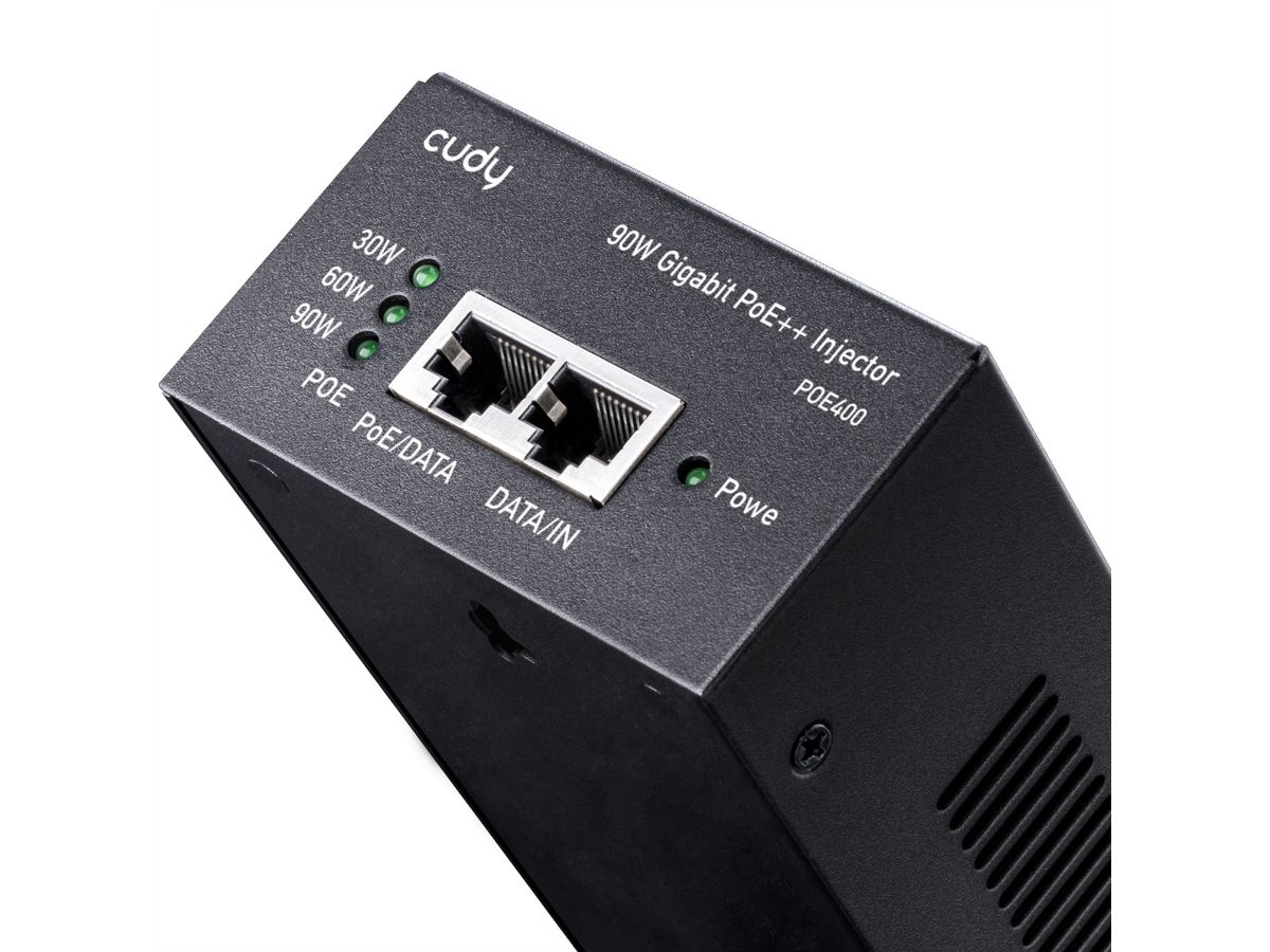 CUDY POE400 90W PoE+/PoE Injektor Gigabit