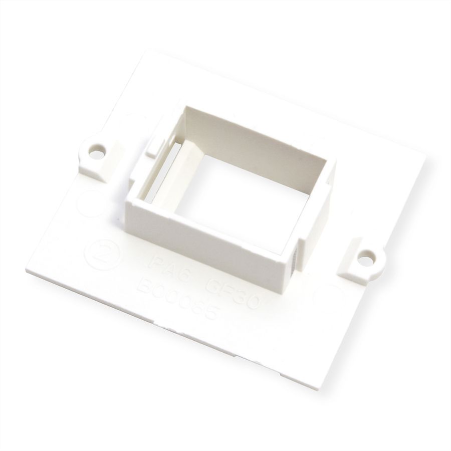 BACHMANN Custom Module Frame 1x Keystone, white