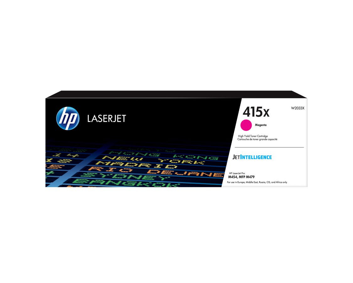 HP 415X originele high-capacity magenta LaserJet tonercartridge