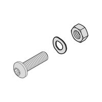 SCHROFF Assembly Kit for 1 AC or DC Replacement Fan