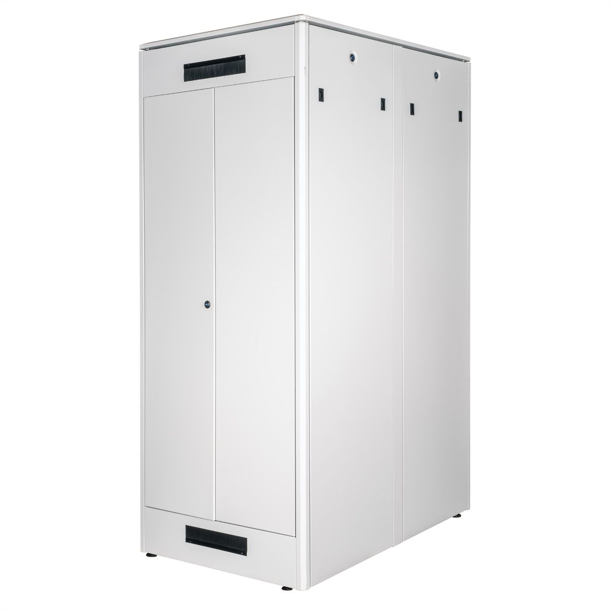 ROLINE 19-inch Network Cabinet Pro 42 U, 800x1200 WxD glass door grey